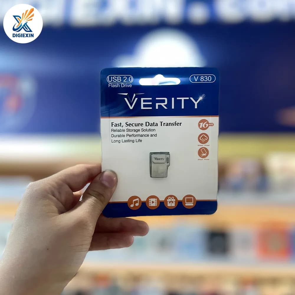 فلش مموری وریتی مدل V830 ظرفیت 16 گیگابایت (رابط USB 2.0) — تصویر ۳