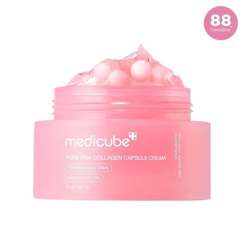 کرم کپسولی کلاژن و PDRN مدی کیوب medicube PDRN Pink Collagen Capsule Cream — تصویر ۲