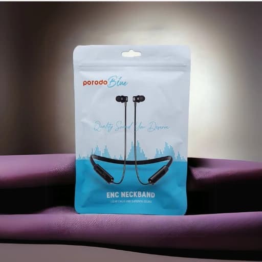 هندزفری بلوتوثی پرودو مدل Porodo Blue ENC NeckBand PB