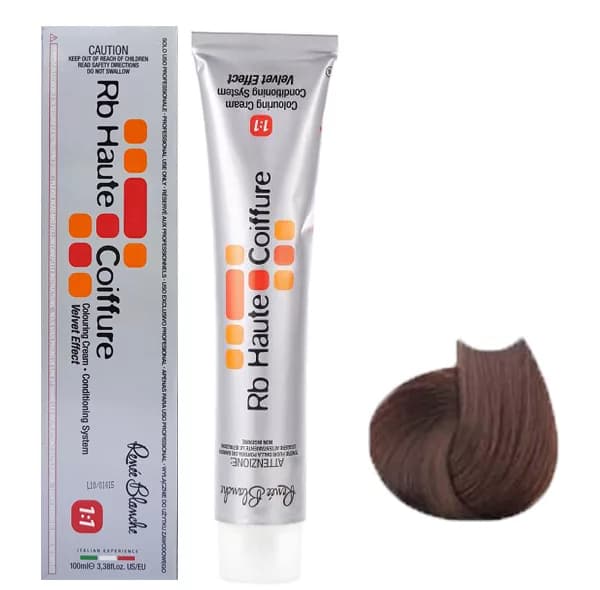 رنگ مو رنه بلانش سری coiffure شماره 5N حجم 100 میلی لیتر رنگ قهوه ای روشن