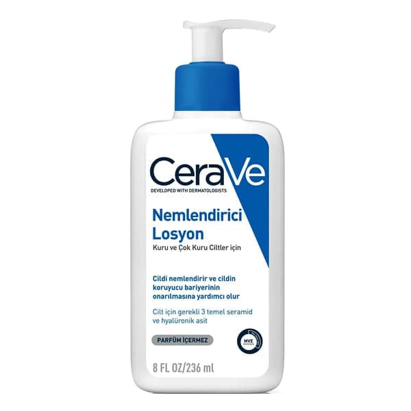 لوسیون مرطوب کننده صورت و بدن سراوی Cerave حجم 236 میلی لیتر — تصویر ۲