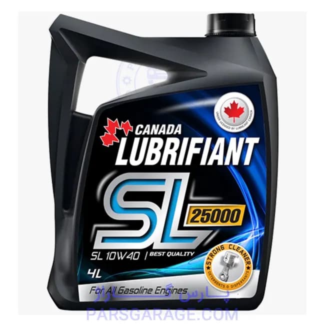روغن موتور SL لوبریفینت Lubrifiant حجم 3.5 لیتر 10W40 پلاستیکی کانادا — تصویر ۲