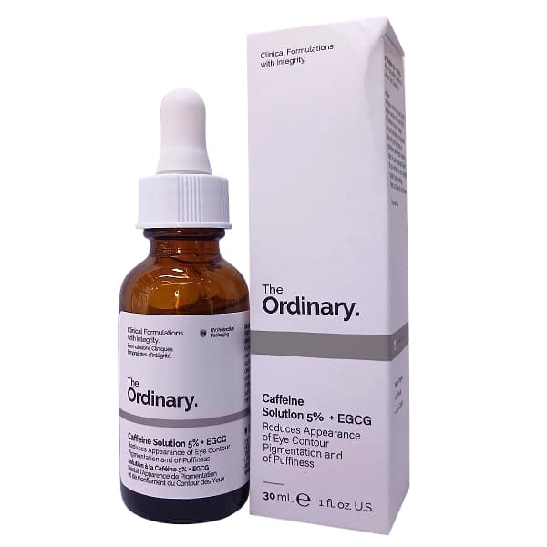 سرم دور چشم کافئین 5% + EGCG اوردینری حجم 30 میل — تصویر ۲