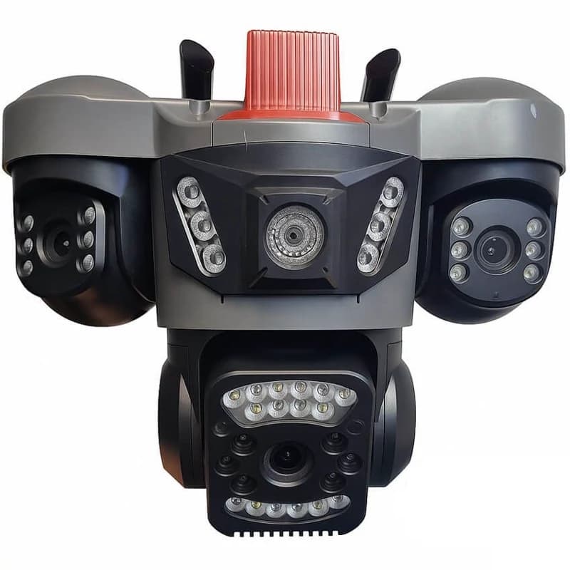 دوربین مینی اسپیددام سیمکارتی 12مگاپیکسل آژیردار V380 Pro مدل IPC-V380 SMQ13