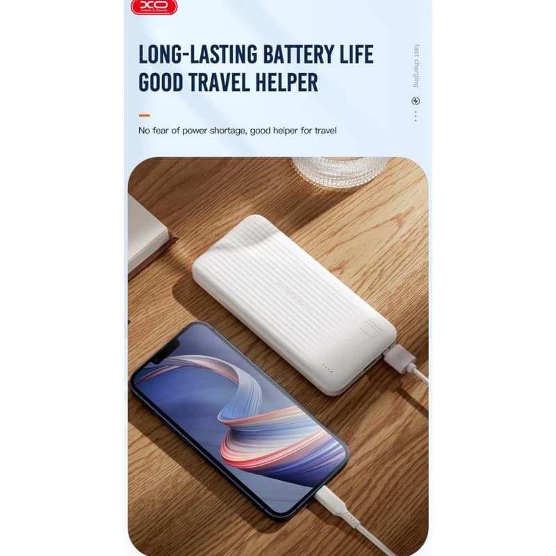 پاوربانک ایکس او مدل pb301 ظرفیت 10000 میلی آمپر ساعت — تصویر ۴