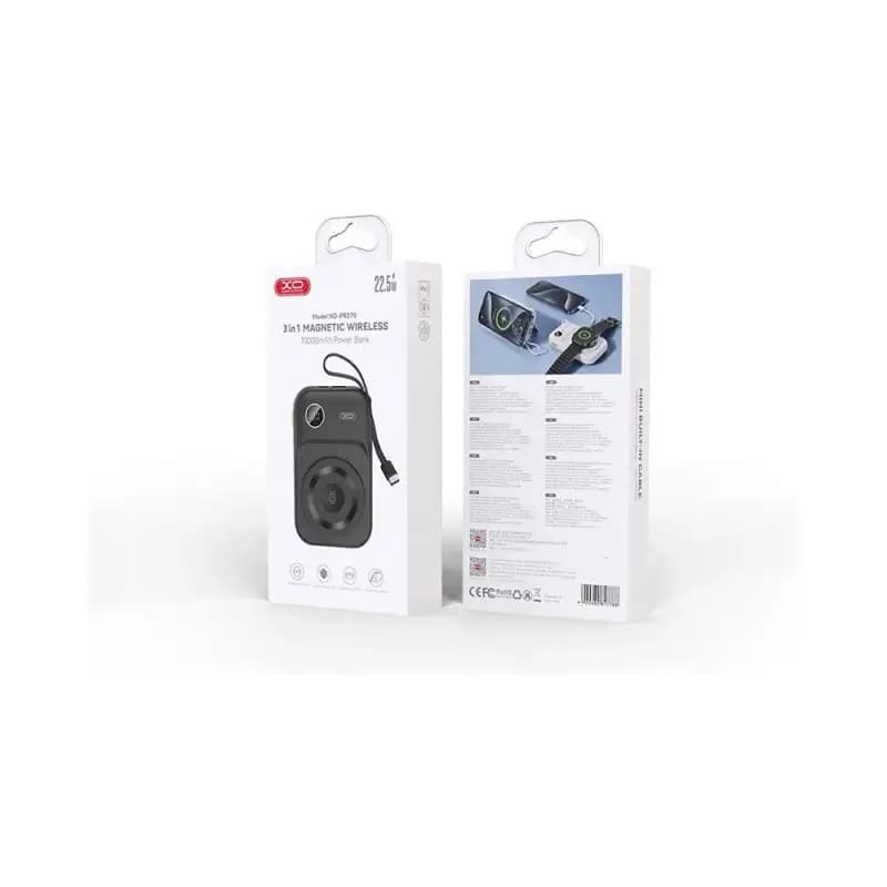 پاوربانک 10هزار وایرلس مگ سیف ایکس او مدل XO PR270 — تصویر ۷