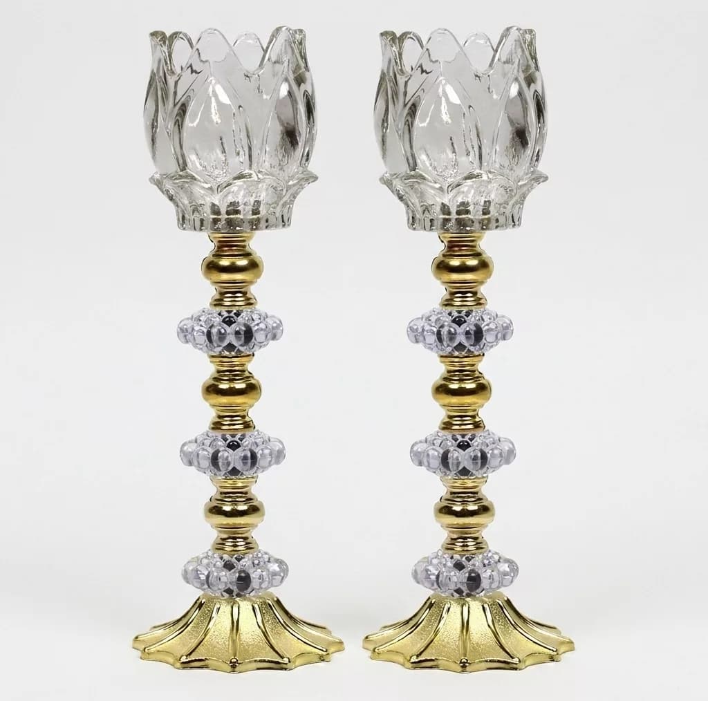 جاشمعی مدل لاله اناناسی کد 2000996 بسته 2 عددی — تصویر ۲