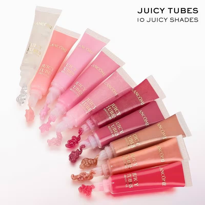لیپ گلاس لانکوم Juicy Tubes – رنگ Spring Fling — تصویر ۲