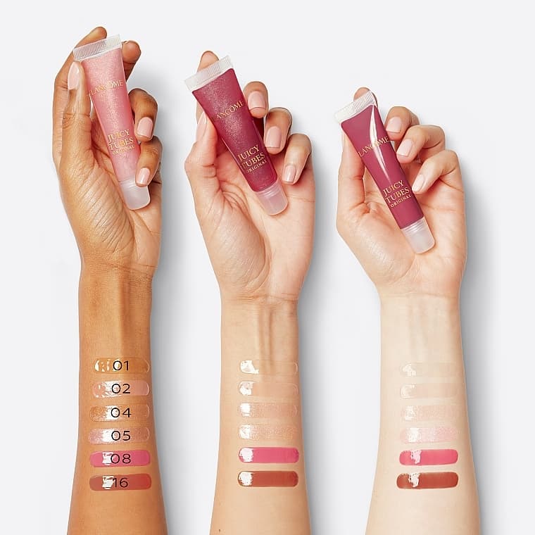 لیپ گلاس لانکوم Juicy Tubes – رنگ Spring Fling — تصویر ۳