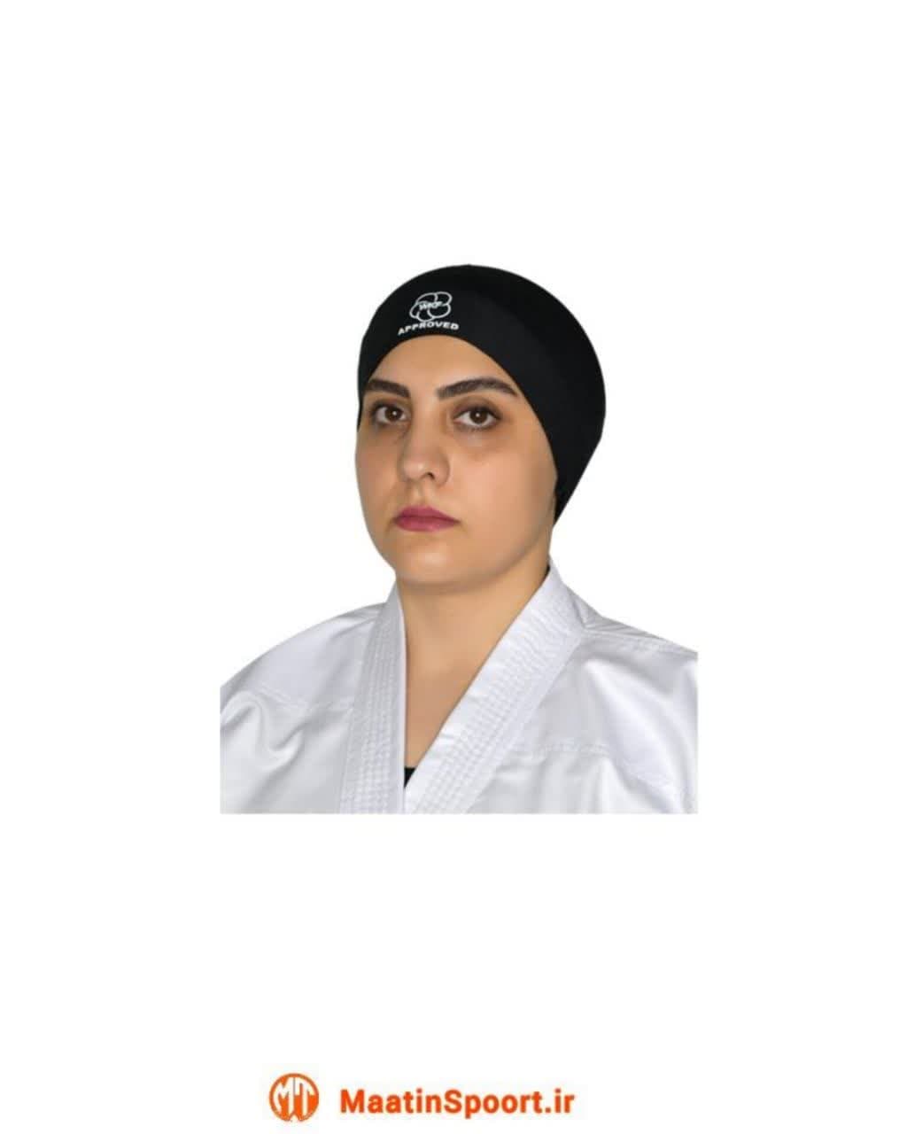 کلاه حجاب کاراته | کلاه حجاب تکواندو کشی فری سایز