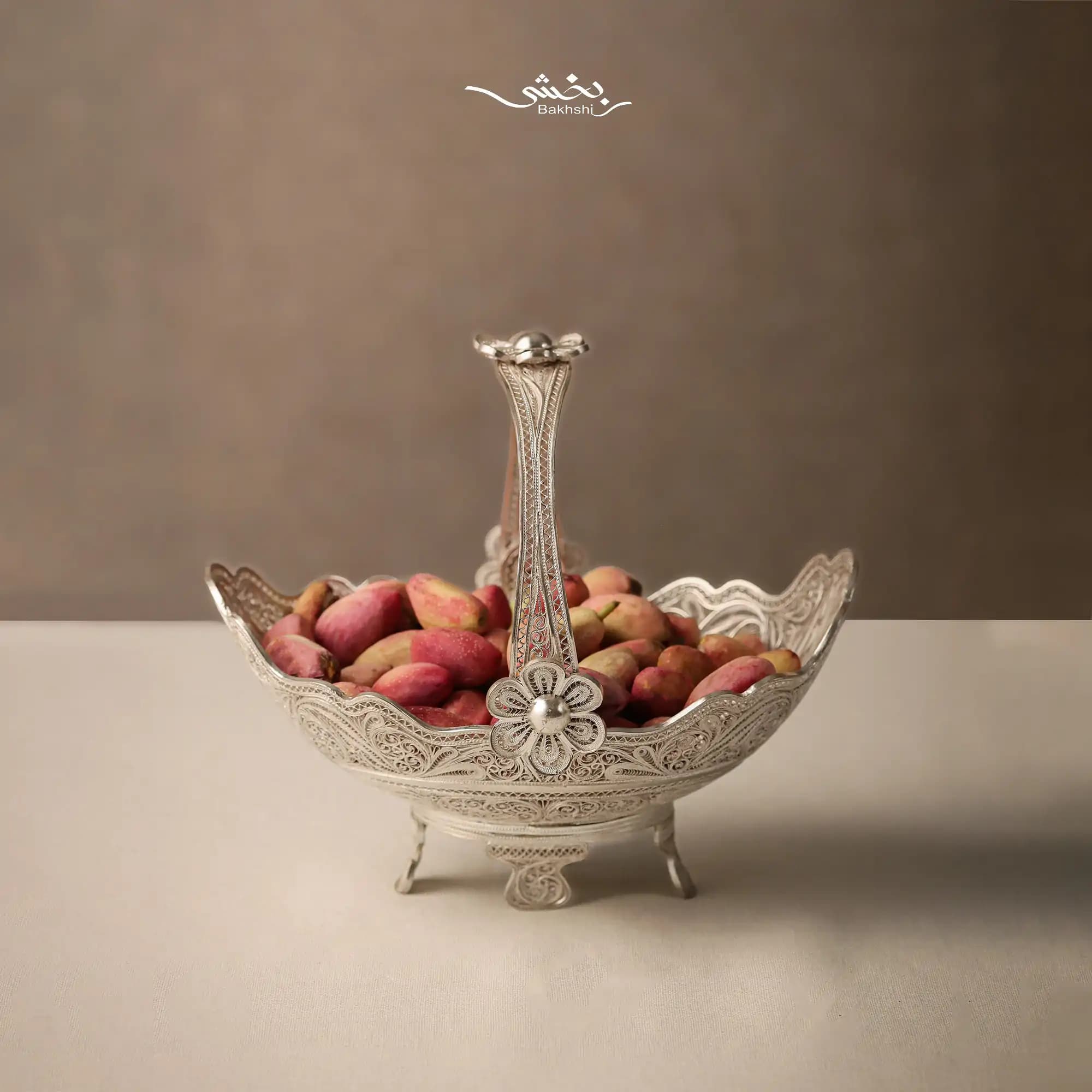 سبد نقره ملیله زنجان — تصویر ۳