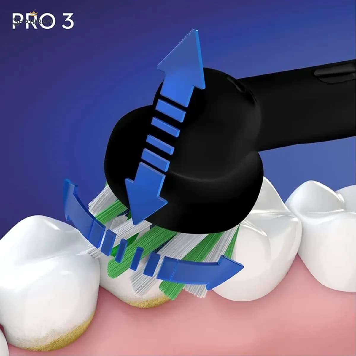 مسواک برقی اورال-بی مدل PRO 3 3000 PURE — تصویر ۶