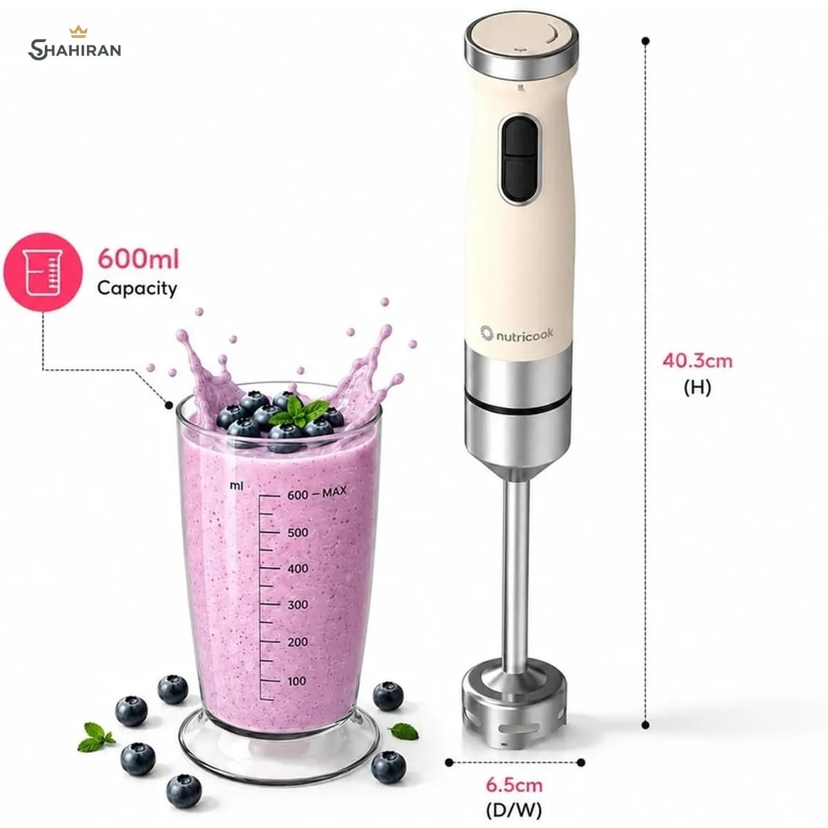 گوشتکوب برقی نوتریکوک مدل NUTRICOOK NC-HB150 — تصویر ۹