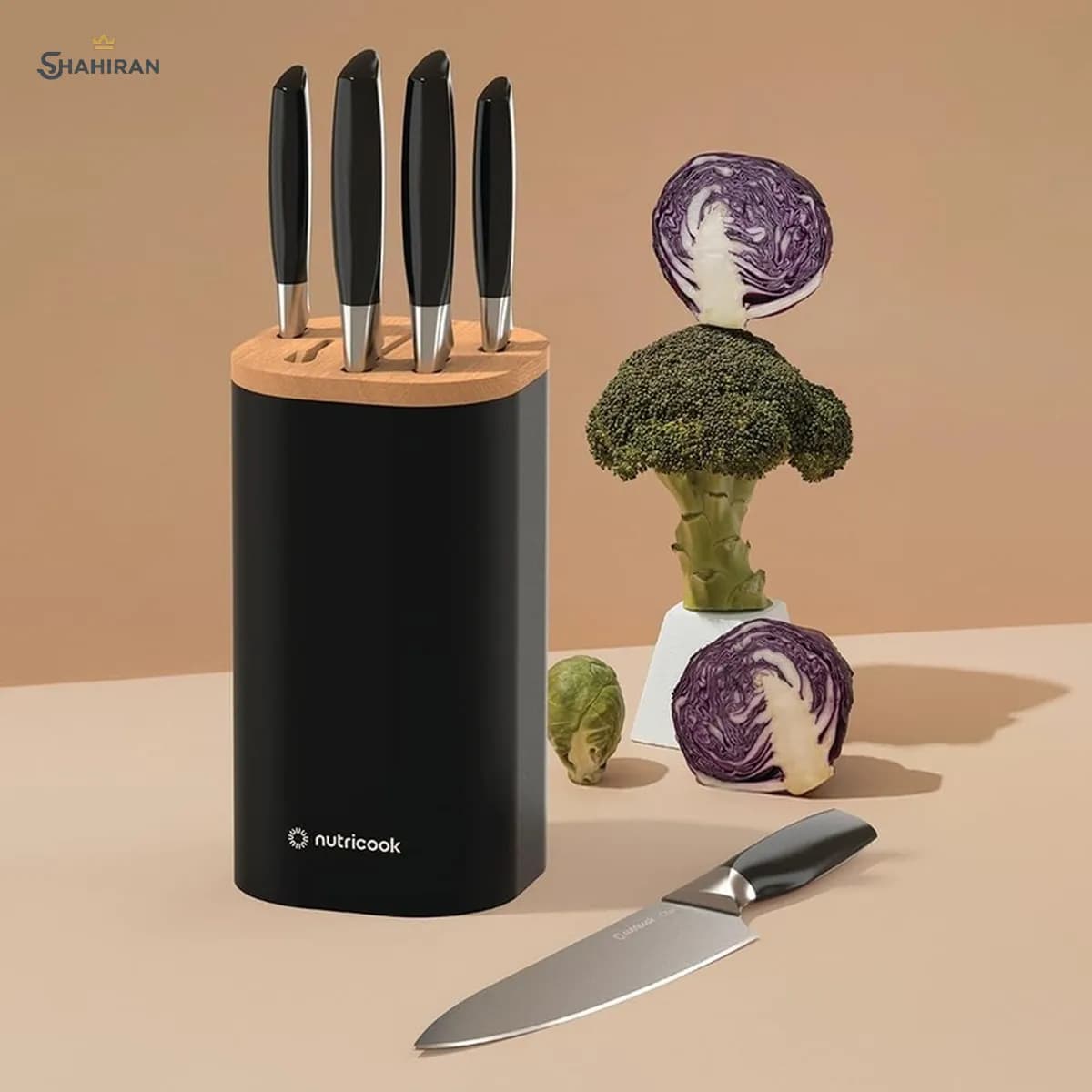 سرویس چاقو 6 پارچه نوتریکوک مدل NUTRICOOK NC-KB150 — تصویر ۵