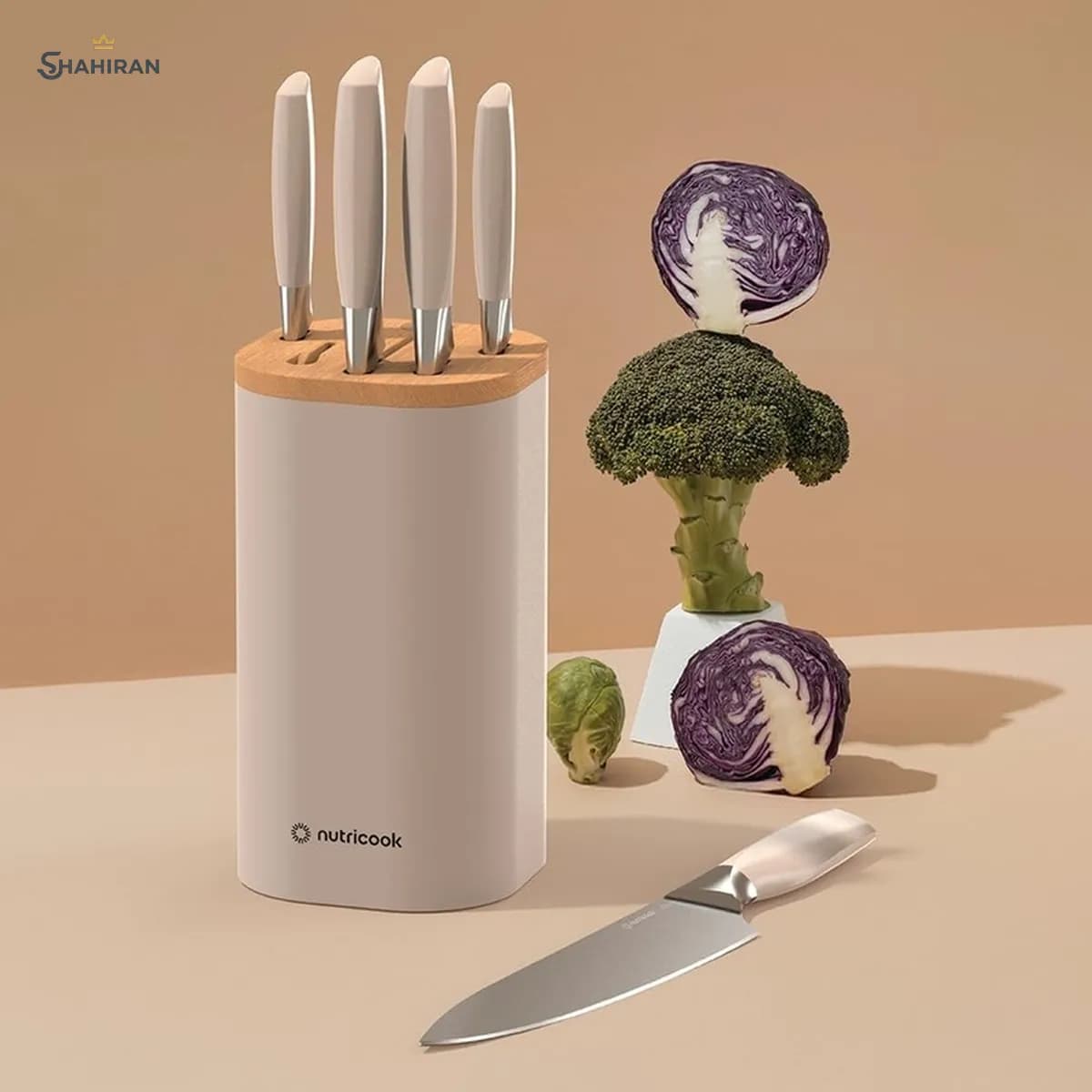 سرویس چاقو 6 پارچه نوتریکوک مدل NUTRICOOK NC-KB150 — تصویر ۷