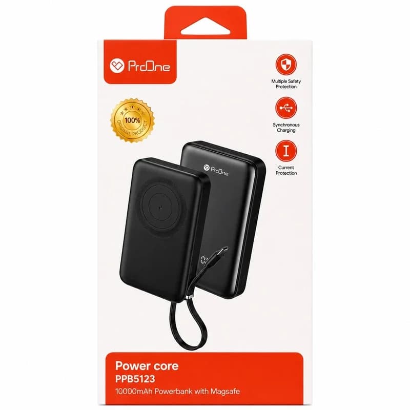 پاوربانک پرووان PPB5123؛ وایرلس و فست شارژ 22.5W 10000mAh — تصویر ۴