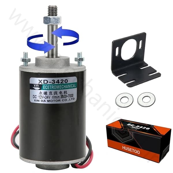 موتور Dc مینی مغناطیس دائم XD-3420 — تصویر ۲