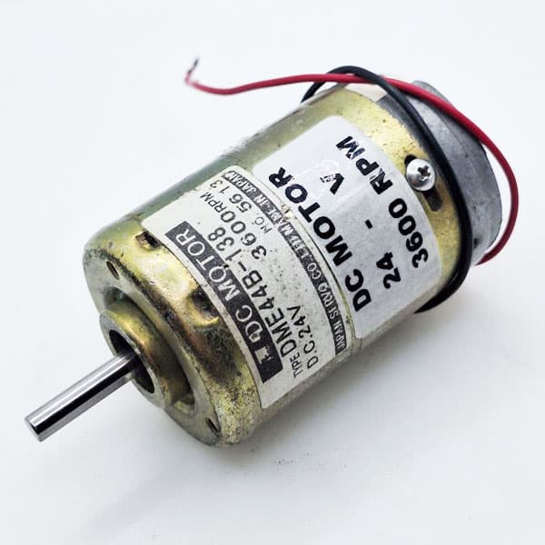 موتور DC (DME44B-138) ولتاژ (24) DC-M-S-127 (استوک) — تصویر ۴