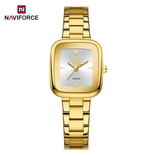 ساعت زنانه نیوی فورس Naviforce NF 5075 G/W — تصویر ۲