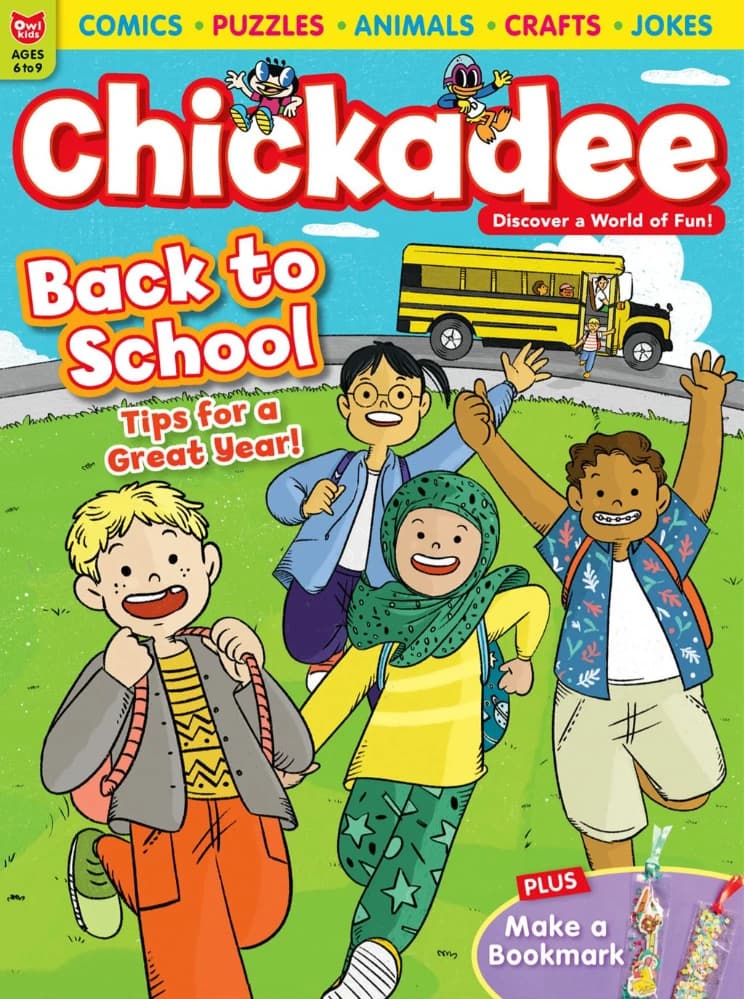 مجله Chickadee (چیکادی) نسخه انگلیسی PDF