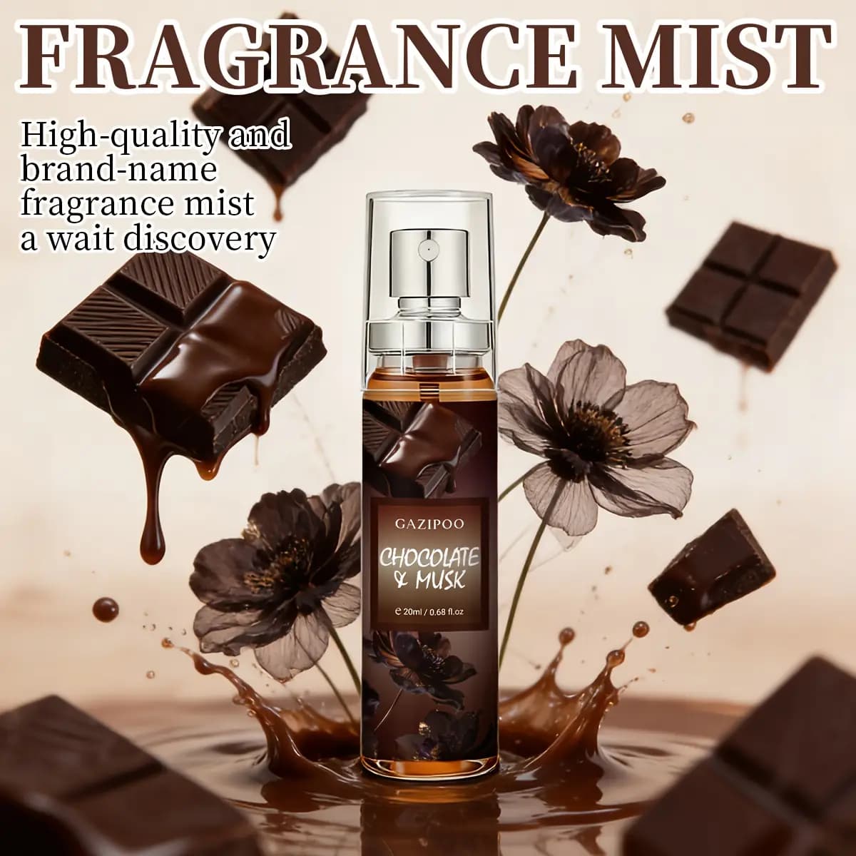 اسپری عطر زنانه چاکلت ماسک ۲۰ میلیلیتری — تصویر ۲