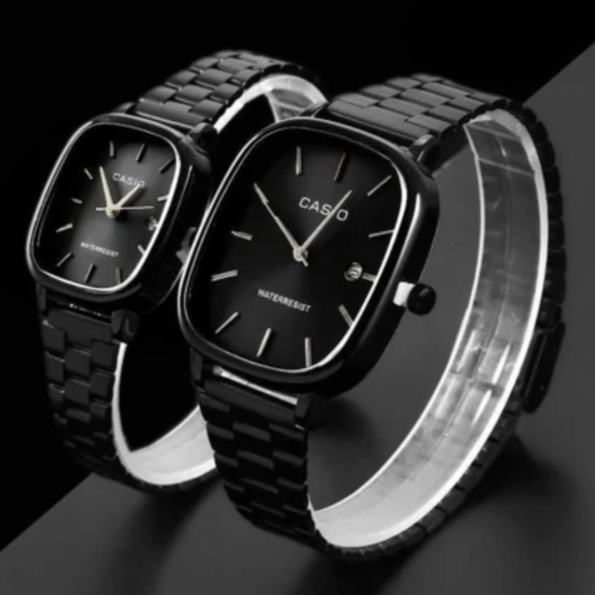 ساعت مچی ست کاسیو مشکی کد 350 — تصویر ۲