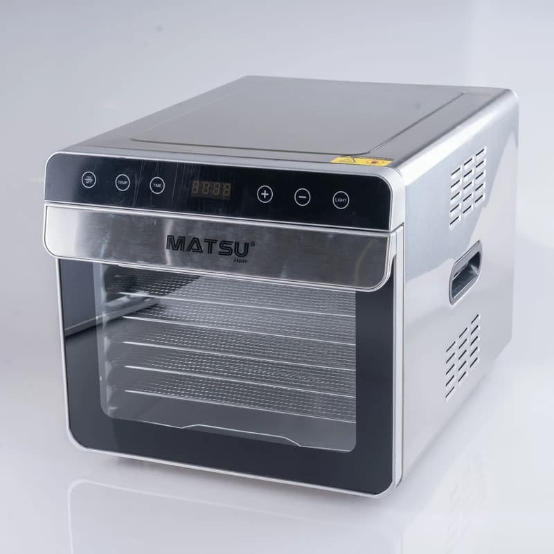 میوه خشک کن ماتسو مدل MA-1300 با 8 طبقه استیل — تصویر ۳