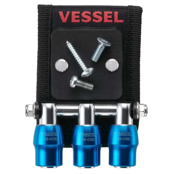 ست سهتایی هلدر بیت مگنتی مدل QB-10MB3B (رنگ آبی) lوسل vessel — تصویر ۵