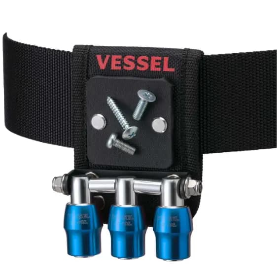 ست سهتایی هلدر بیت مگنتی مدل QB-10MB3B (رنگ آبی) lوسل vessel — تصویر ۴