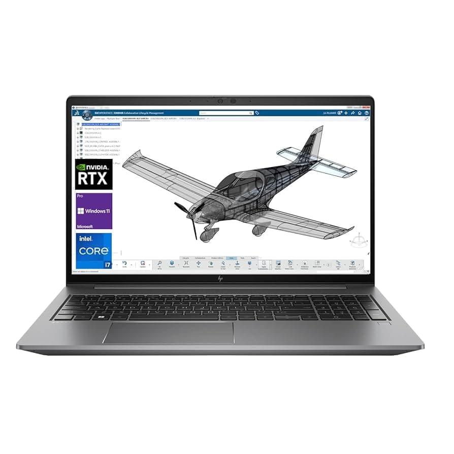 لپ تاپ HP * ZBOOK POWER G8 CORE i7-11850H 16GB 512GB SSD 4GB NVIDIA T1200 — تصویر ۲