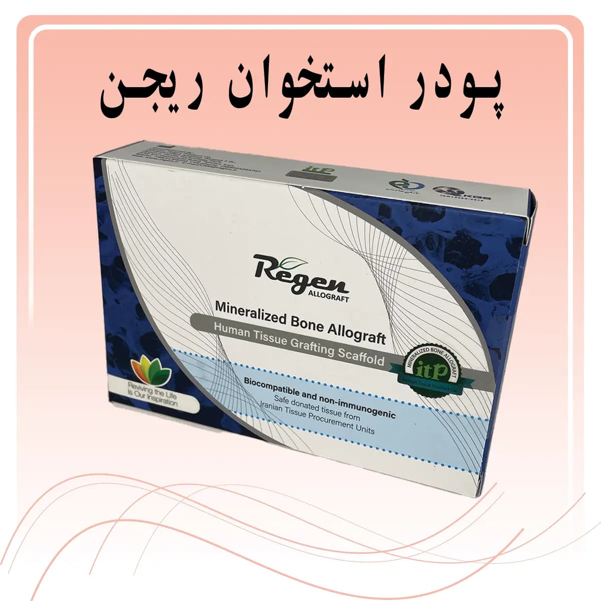 پودر استخوان ریجن mba powder
