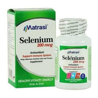 قرص سلنیوم 200 میکرو گرم ماتراسی بسته 30 عددی