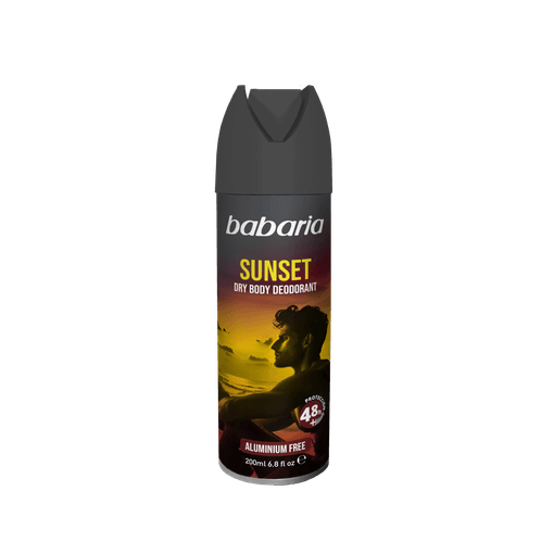 اسپری مردانه باباریا Babaria مدل Sunset حجم 200 میل