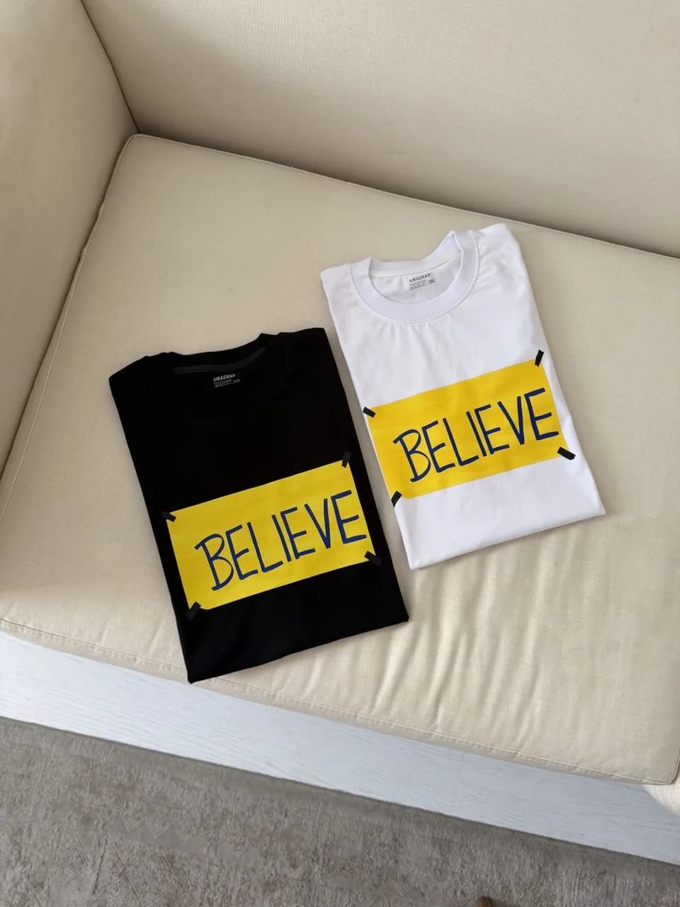 تیشرت طرح BELIEVE سریال تد لاسو Ted Lasso — تصویر ۴