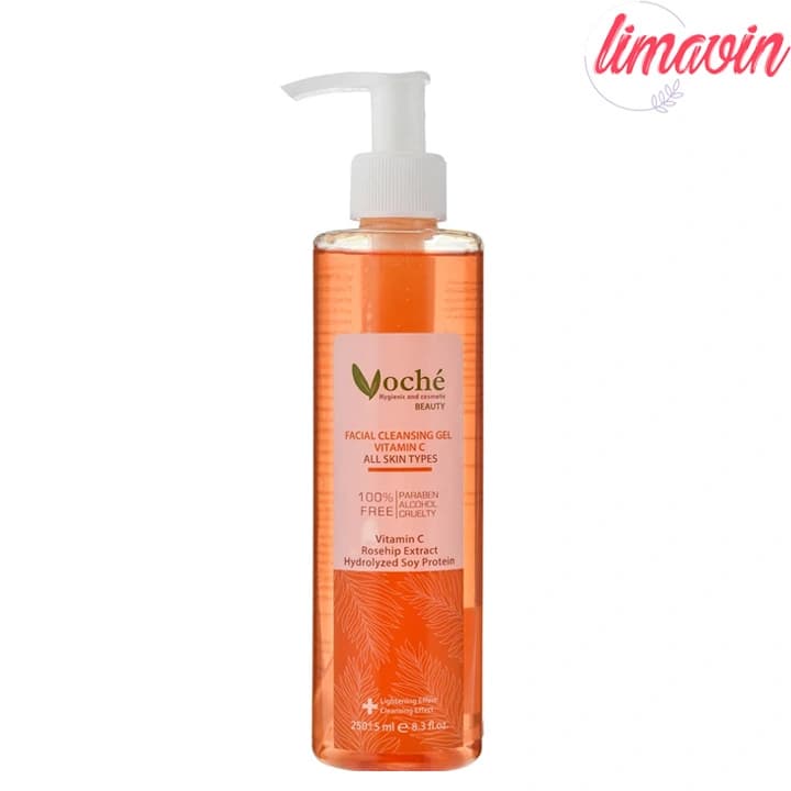 ژل شستوشوی صورت وچه مدل VITAMIN C مناسب برای انواع پوست حجم 250 میلیلیتر — تصویر ۲