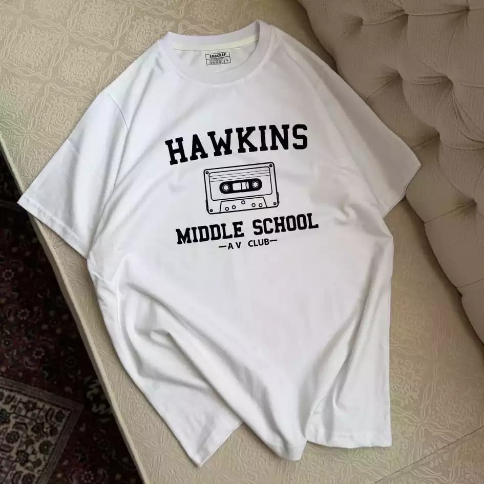 تیشرت طرح Hawkins Middle School AV Club