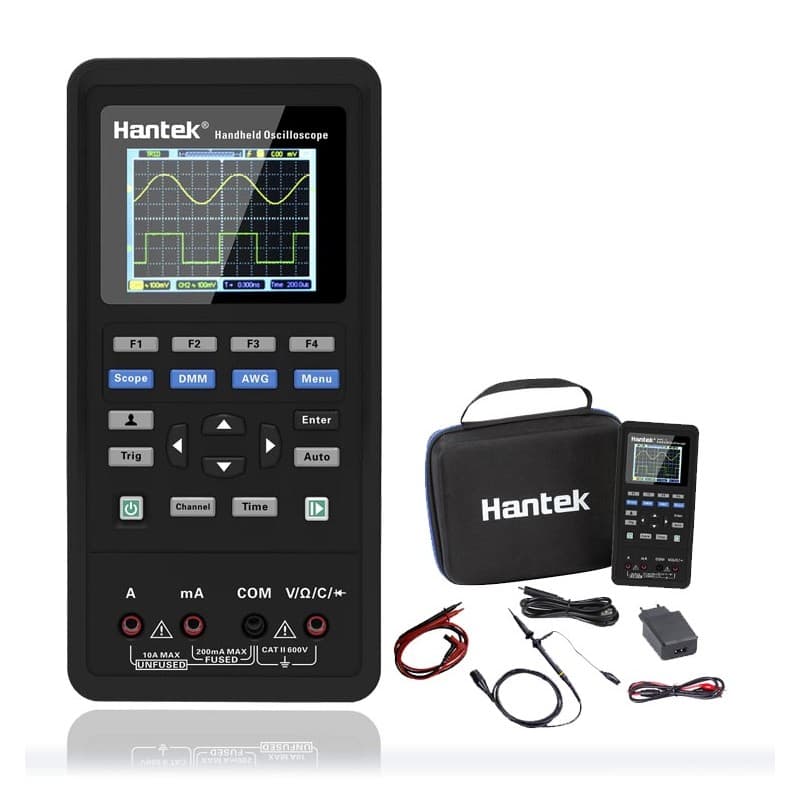 اسیلوسکوپ دستی مولتیمتر دار 2 کانال 70 مگاهرتز HANTEK DSO2C72 — تصویر ۶