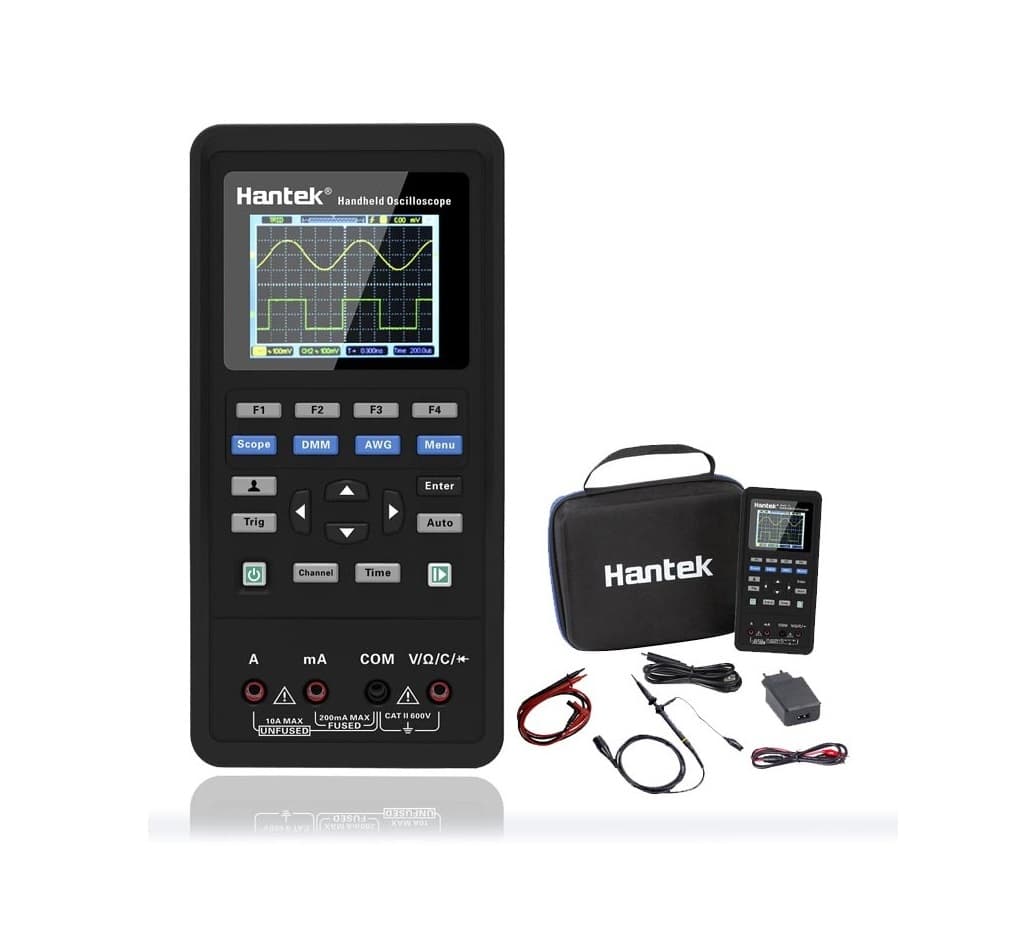 اسیلوسکوپ دستی مولتیمتر دار 2 کانال 70 مگاهرتز HANTEK DSO2C72 — تصویر ۴