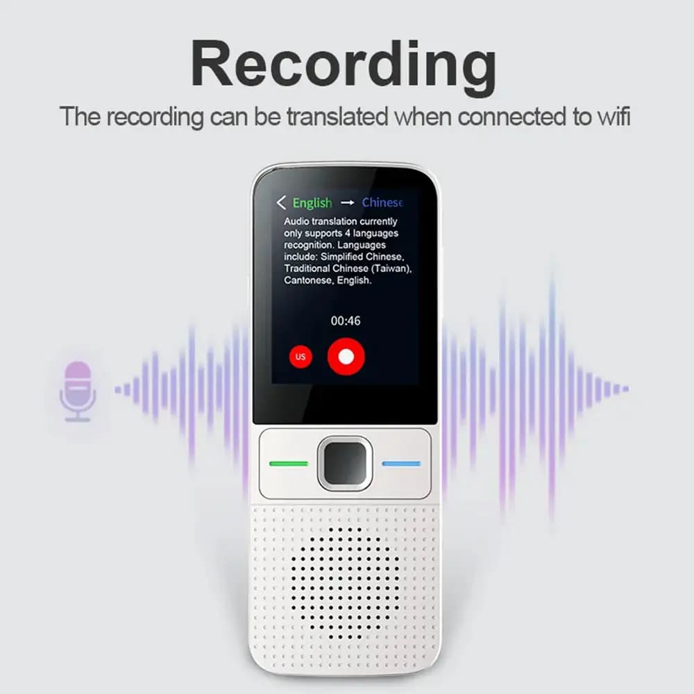 دستیار مترجم هوشمند چندزبانه دوطرفه مدل SmartTalk — تصویر ۹