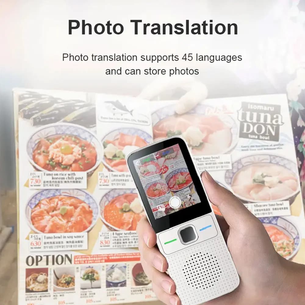 دستیار مترجم هوشمند چندزبانه دوطرفه مدل SmartTalk — تصویر ۳