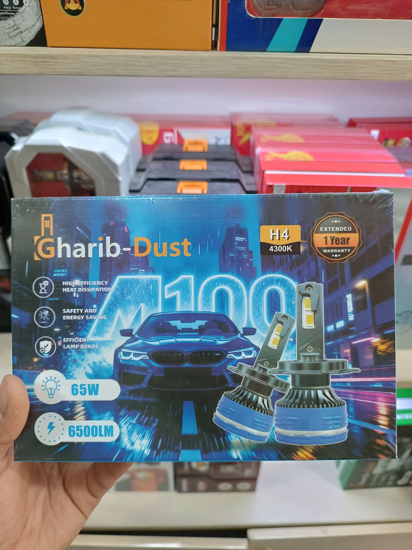 هدلایت M100 آفتابی برند کانپکس اصلی (دارای یک سال ضمانت) پایه H4