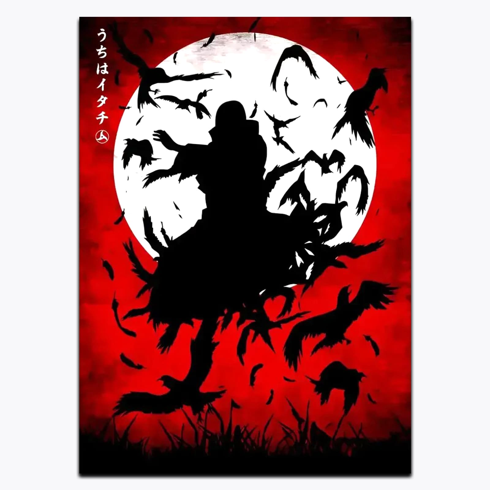 متال پوستر انیمه Naruto طرح شخصیت Itachi کد12742 — تصویر ۲