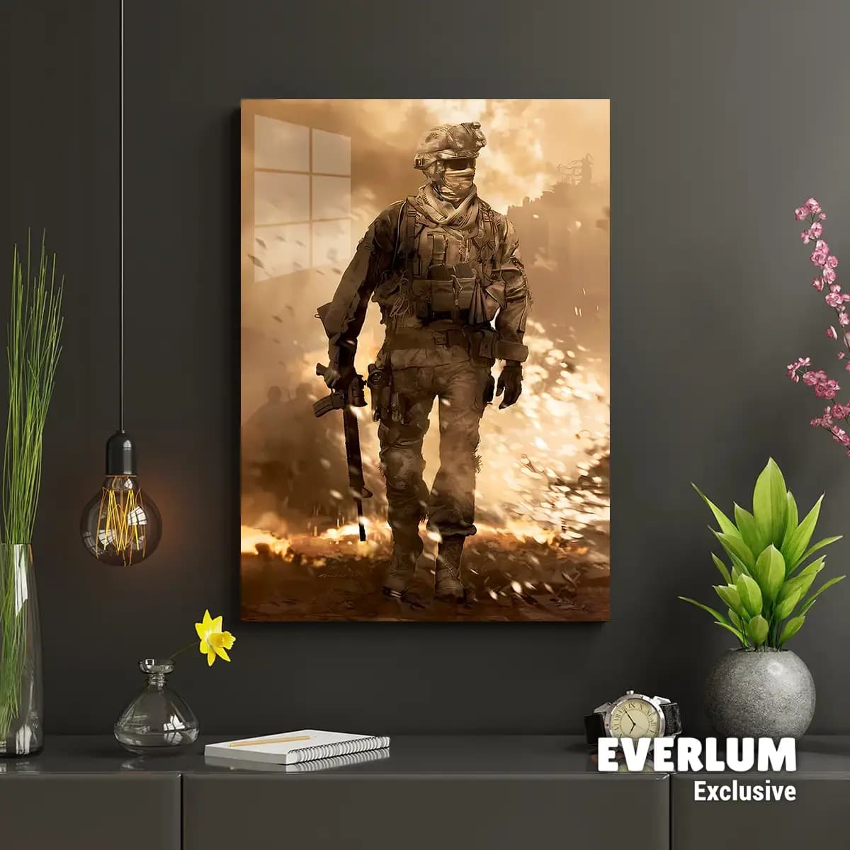 متال پوستر بازی Call Of Duty کد N002 — تصویر ۵