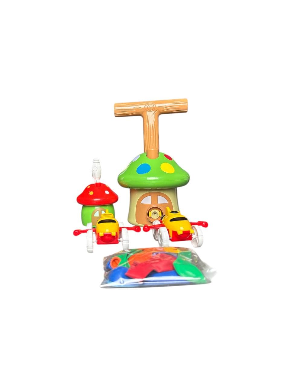 ماشین بادکنکی مدل mashrooms ballon کد 3-777 — تصویر ۳