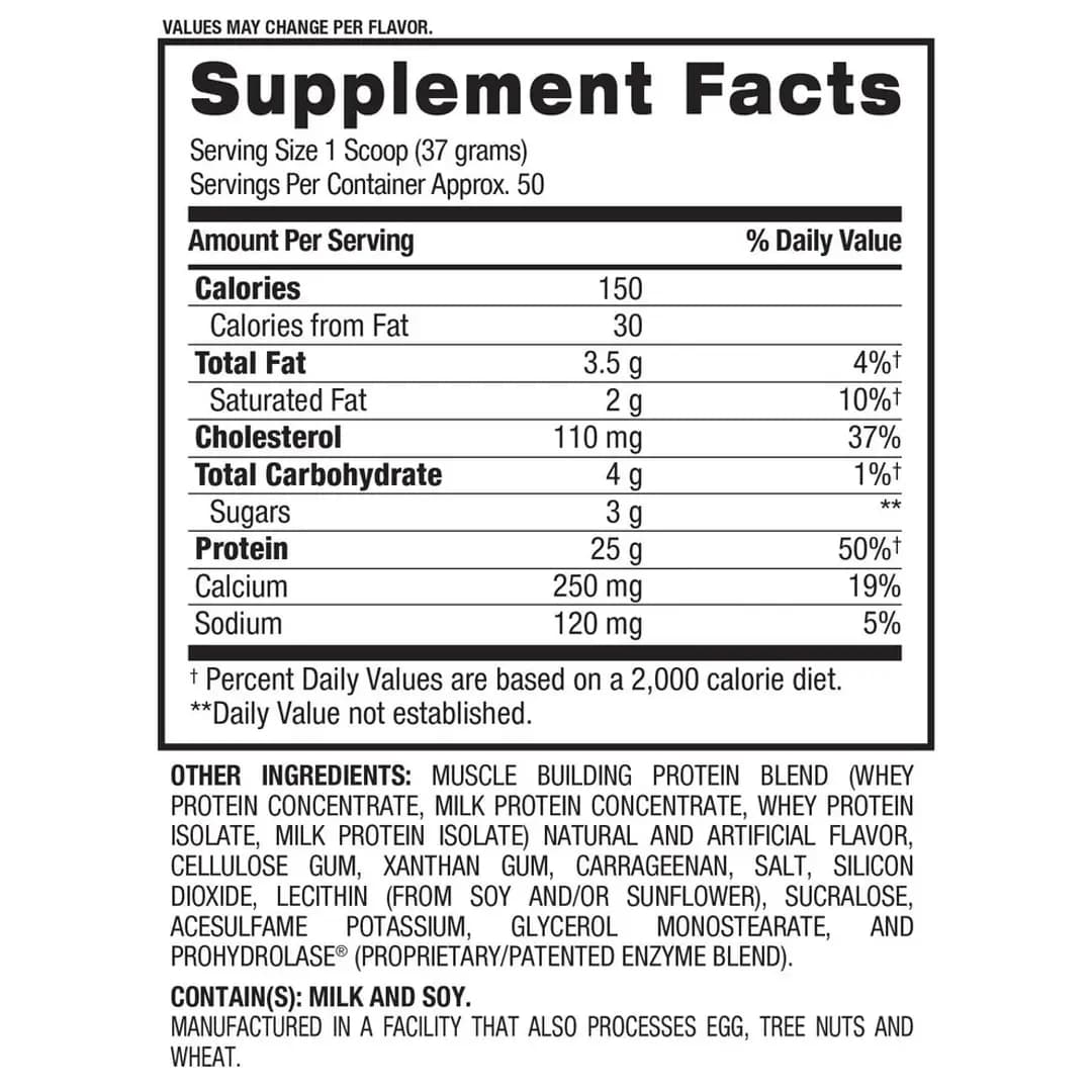 پروتئین وی HD بی پی آی اسپورتس ۱۸۵۰ گرم اصل | Whey HD BPI Sports — تصویر ۲