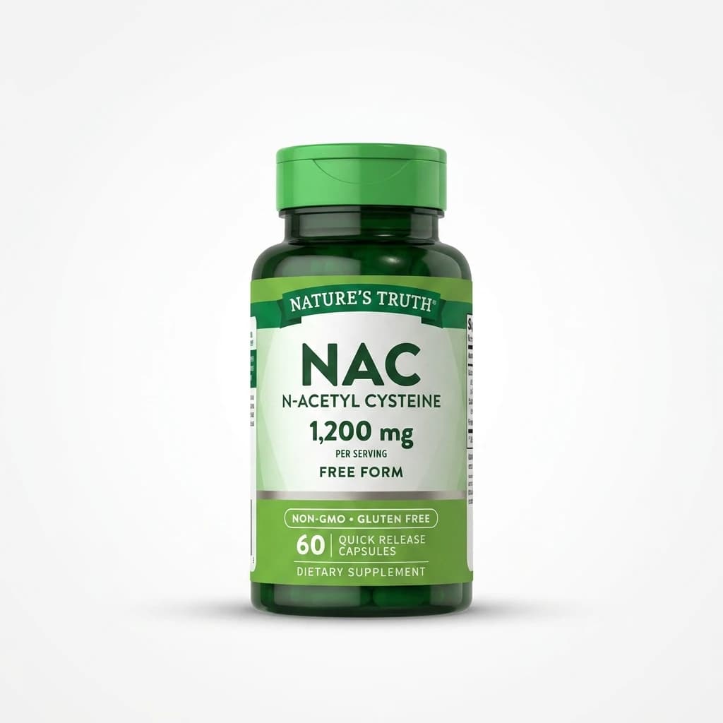 کپسول ان استیل سیستئین NAC نیچرز تروث 1200 میلیگرم 60 عددی