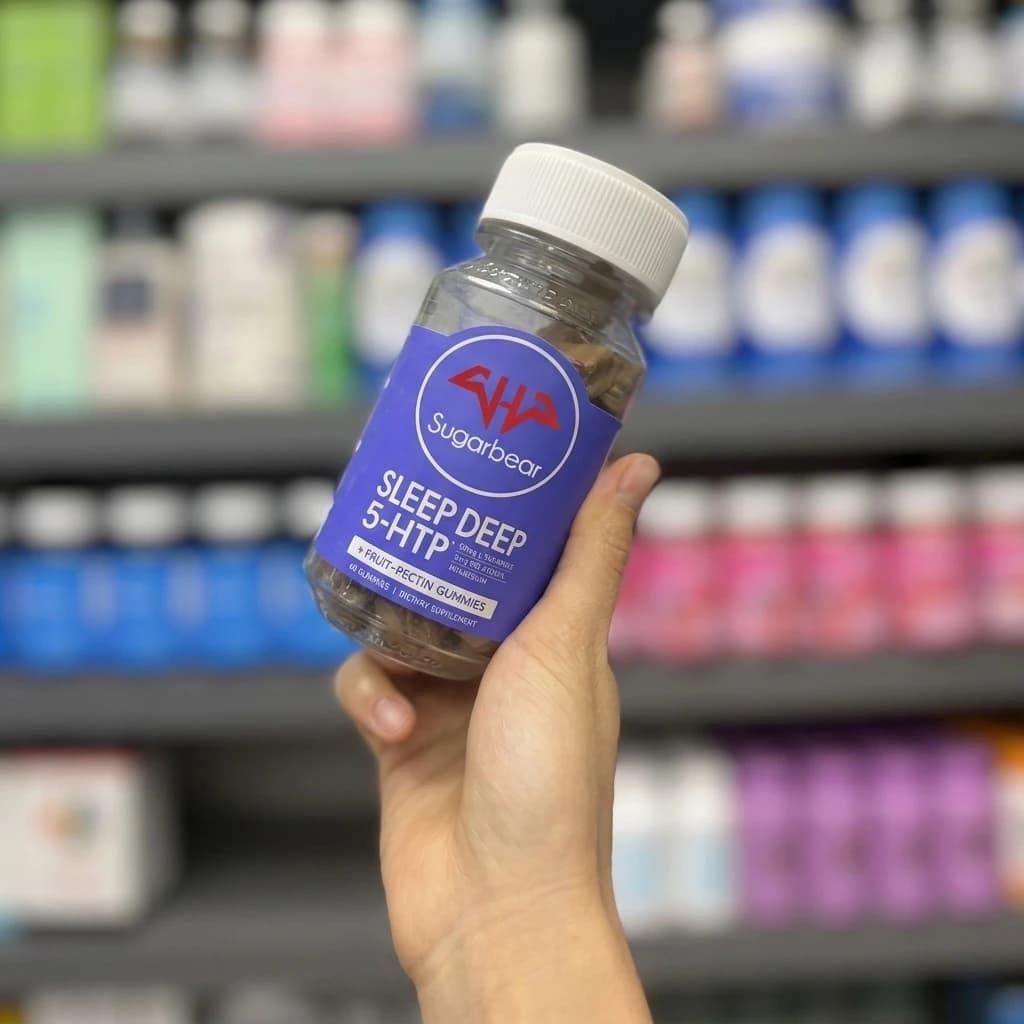 پاستیل خواب شوگربر Sleep Deep 5-HTP اصل — تصویر ۲