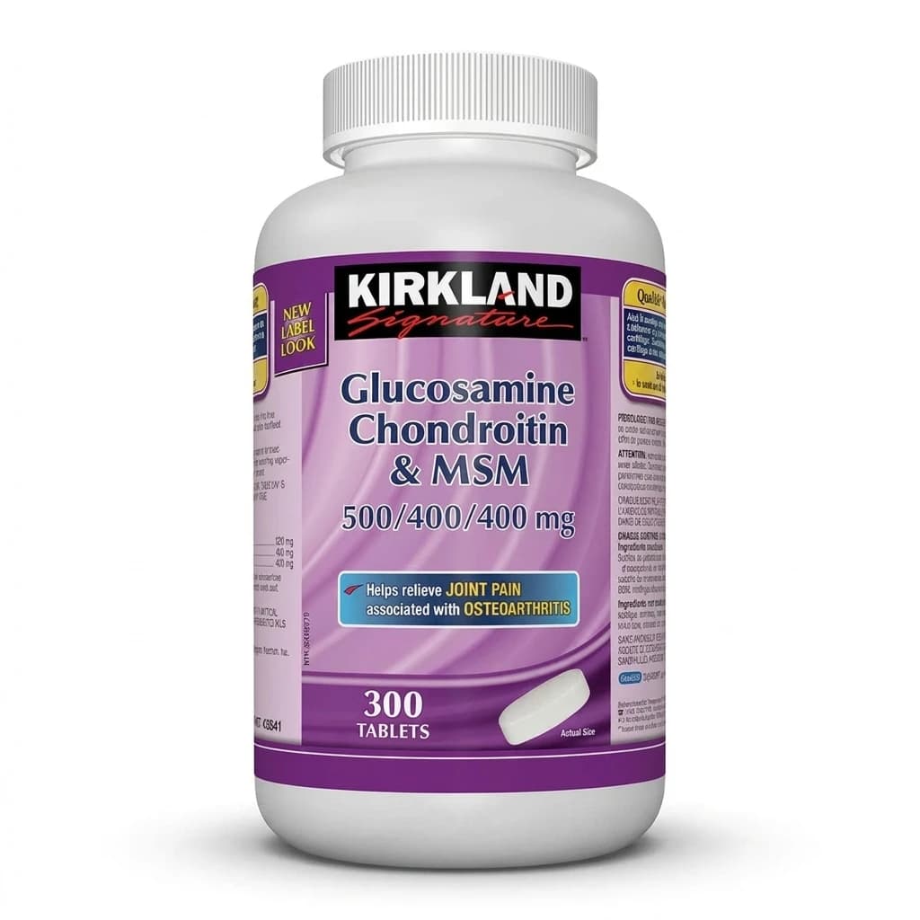گلوکزامین کندرویتین MSM کرکلند 300 عدد