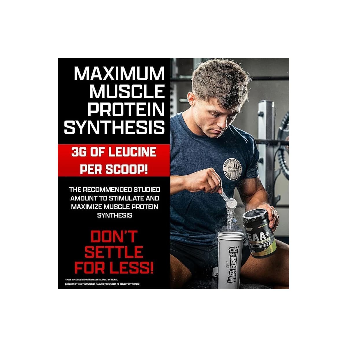Nutrex EAA+ Hydration ناترکس؛ مکمل EAA و آبرسان حین تمرین — تصویر ۶