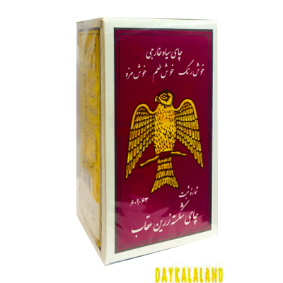 چای عقاب نشان 400 گرمی سیاه خارجی شکسته بنفش